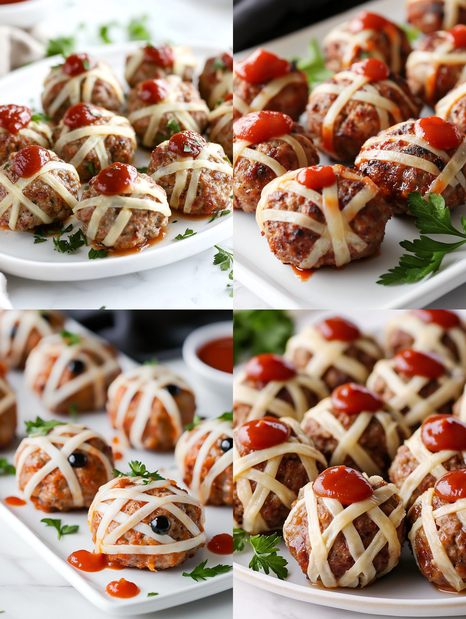 Spooktacularly Creepy: Halloween Mummy Meatballs That Kids Will Love