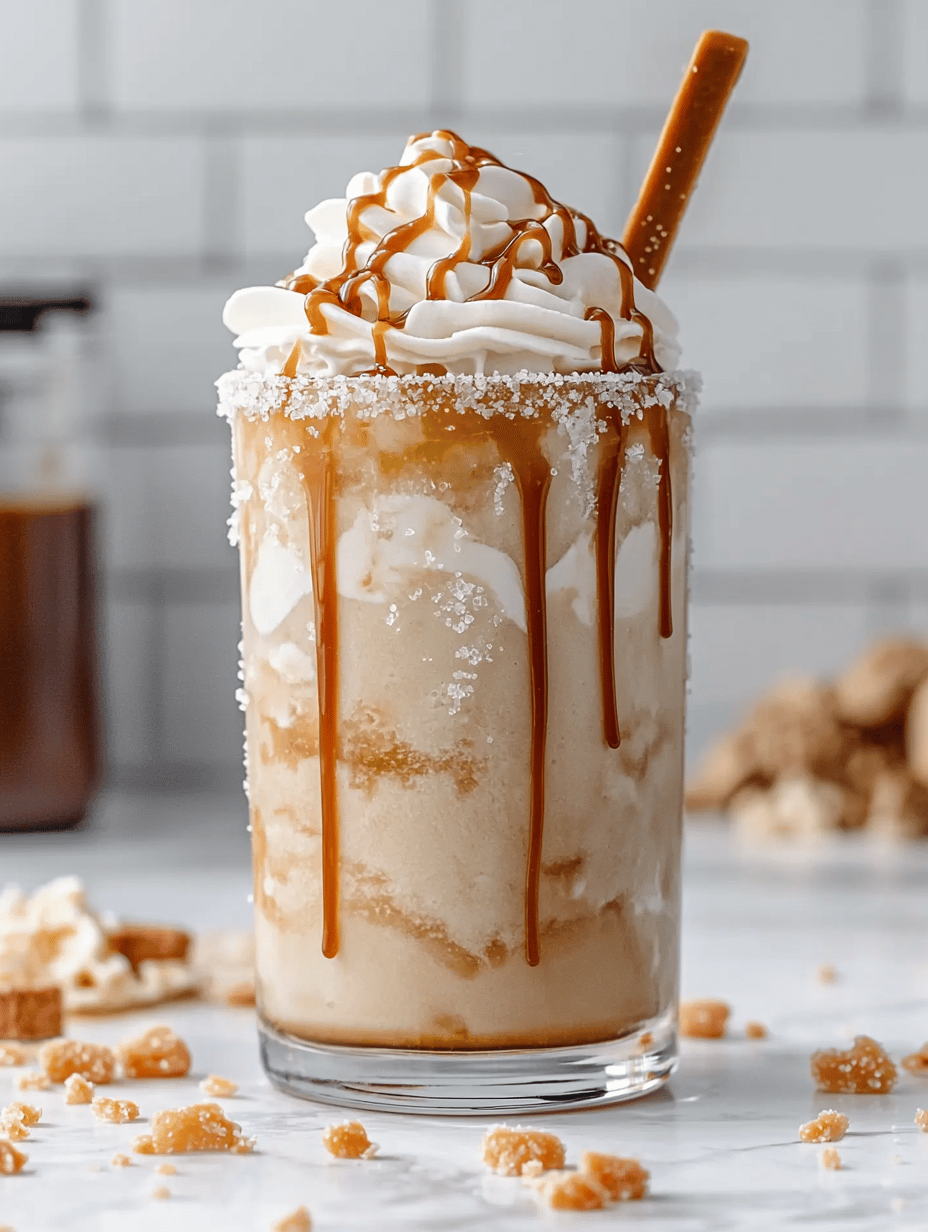 The Ultimate Caramel Slushie: A Nostalgic Cold Twist