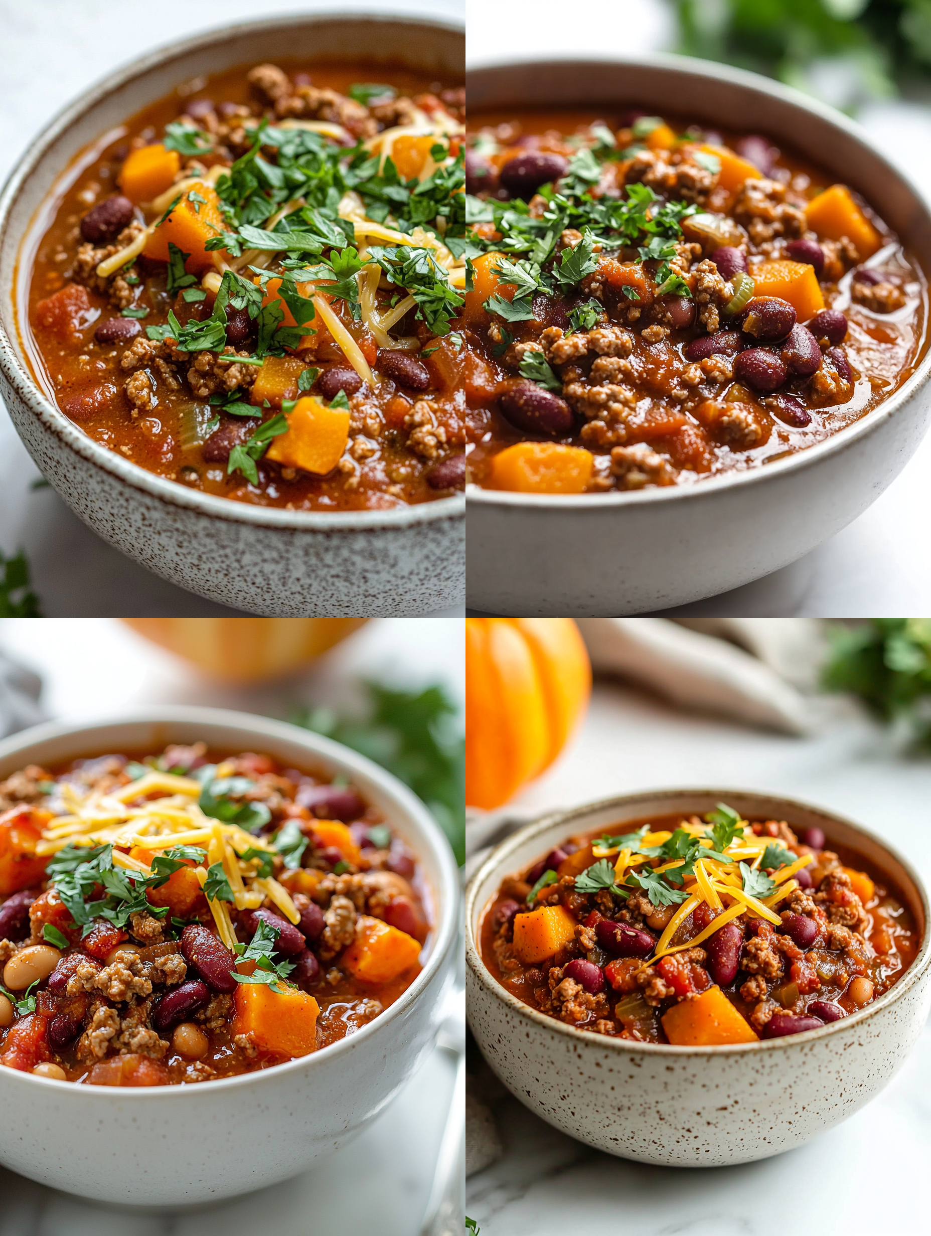 Autumnal Pumpkin Power: A Slow Cooker Fall Chili Adventure